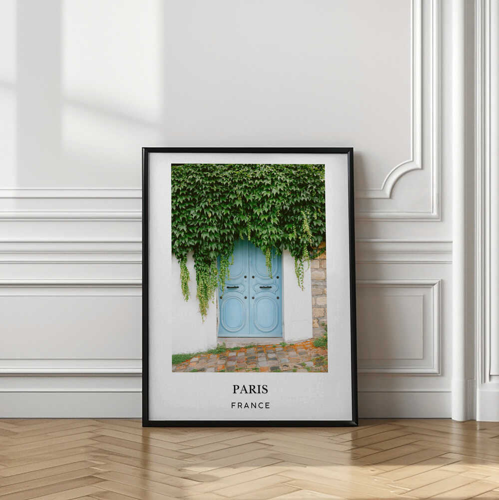 Montmartre Paris Travel poster