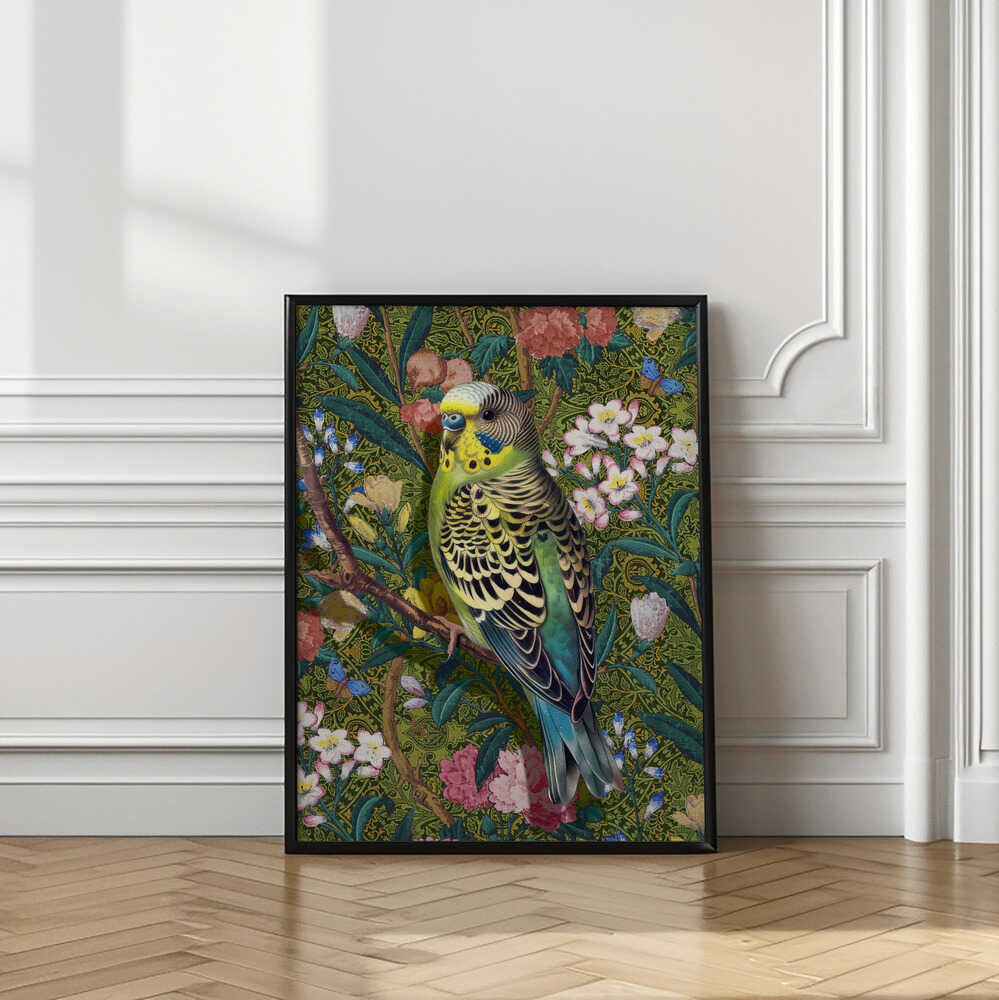 Parakeet In the Conservatory