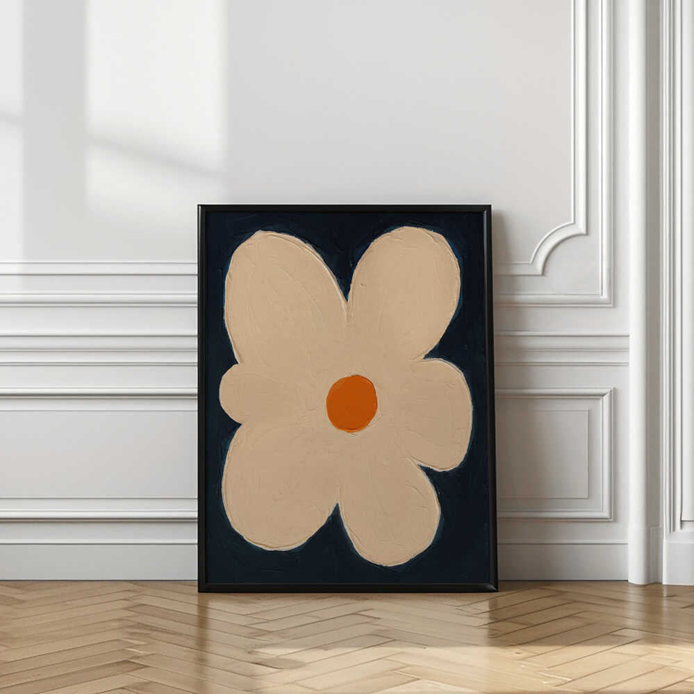 Bold Abstract Daisy Floral