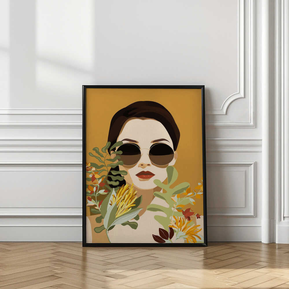 Tropical Fashion Portrait