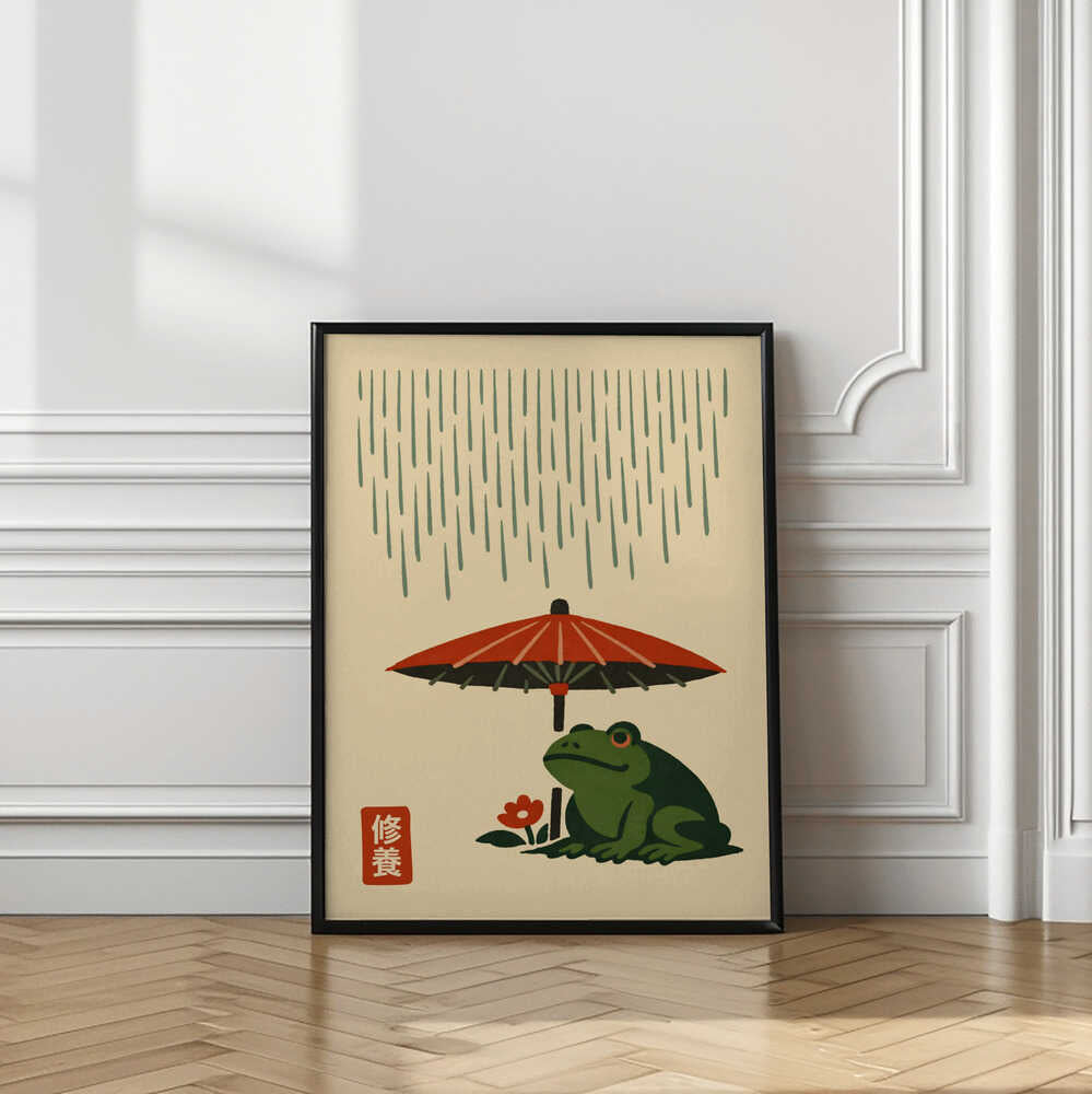 Rainy Day Frog Umbrella