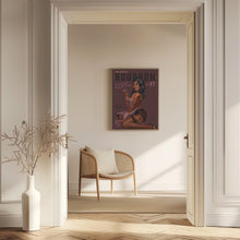 Load image into Gallery viewer, Babes of Bourbon Cant Touch This. Sexy Retro Pin Up Girl Whiskey Art