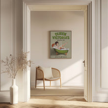 Load image into Gallery viewer, Queen Victoria English Gin Bath Pinup Girl