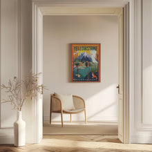 Load image into Gallery viewer, Yellowstone National Park Travel Art | Colourful wall art