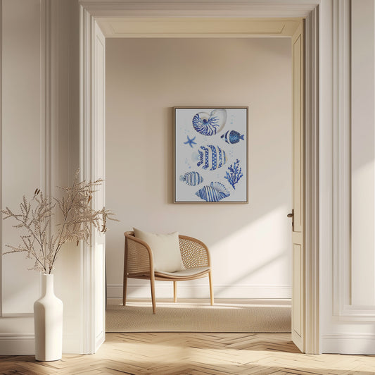 Inspired by the Tranquil Beauty of the Ocean