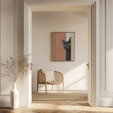 Load image into Gallery viewer, Black Cat Peeking