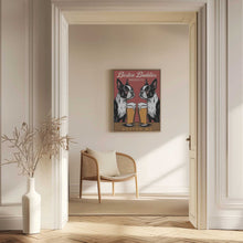 Load image into Gallery viewer, Boston Buddies Vintage Advert Poster Art