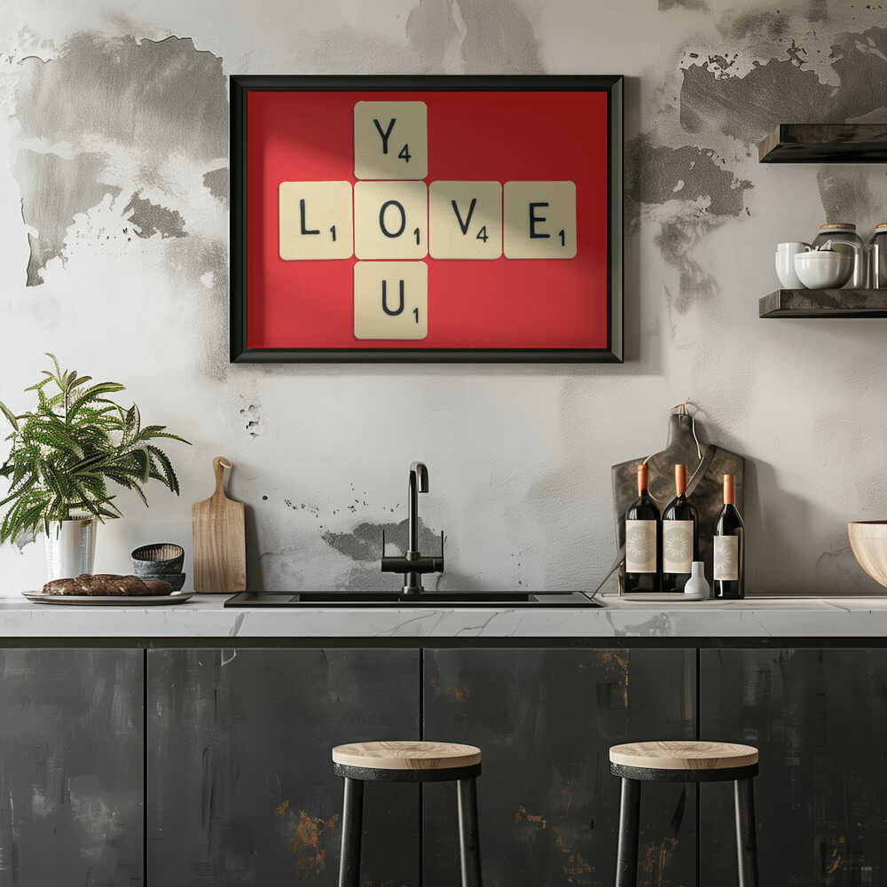 Love You Quote Print