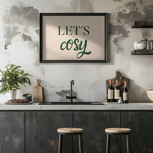 Load image into Gallery viewer, Let´s get cosy - green/cream