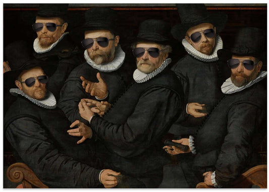Gentlemen In Sunglasses