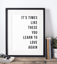 Load image into Gallery viewer, Foo Fighters Times Like These Print