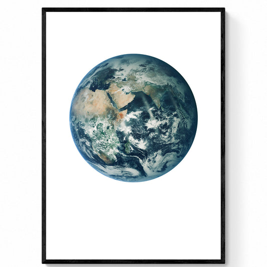 Minimal Earth Print