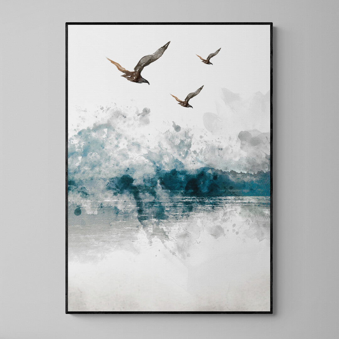 The Sea Breeze - Modern Abstracted Art