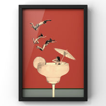 Load image into Gallery viewer, Time For Margarita | Cocktail kitchen wall art