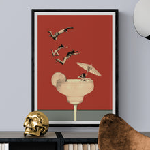 Load image into Gallery viewer, Time For Margarita | Cocktail kitchen wall art