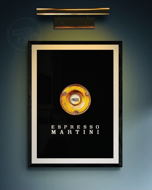 Press For Expresso Martini Print