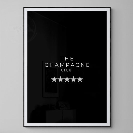 The Champagne Club Print