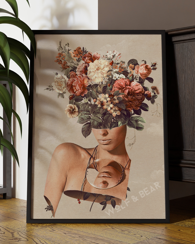 Flower-ish II | Floral Art Print | By Vertigo Artography
