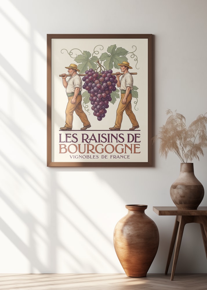 Burgundy Grape Harvest