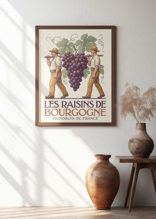 Burgundy Grape Harvest
