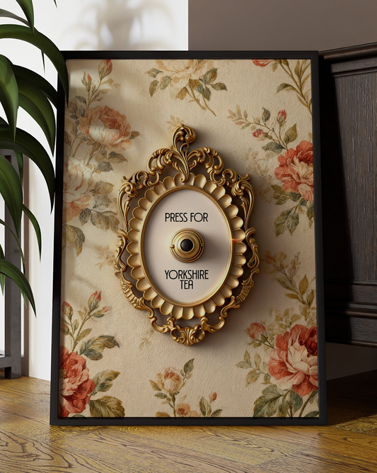 Personalised Press for  Wall Art – Glam Vintage Print for Elegant Home Decor