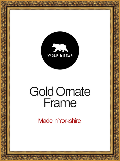 Ornate Gold Frame LUX Collection