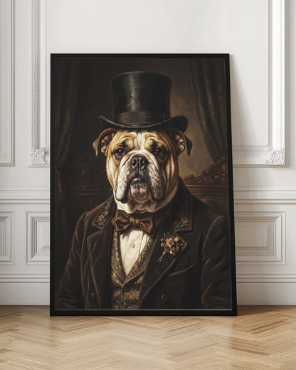 Dapper Bulldog Portrait