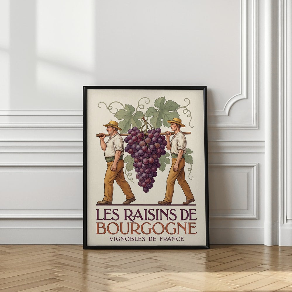 Burgundy Grape Harvest