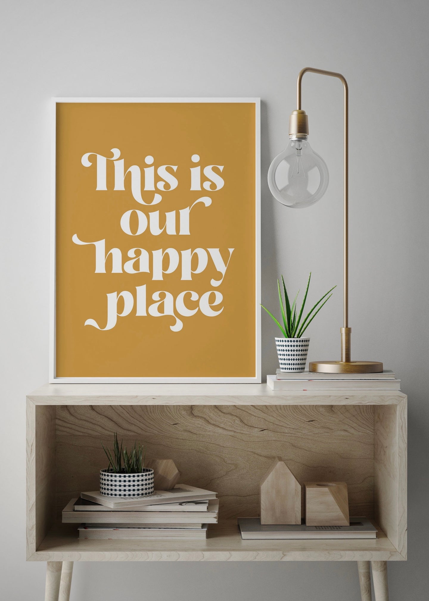 This Is My Happy Place Quote Print | Happy Place No2 By KsanaKalpa