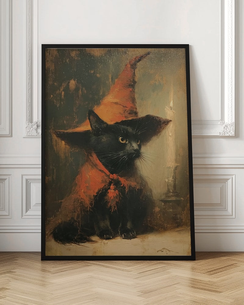 Halloween Witch Cat
