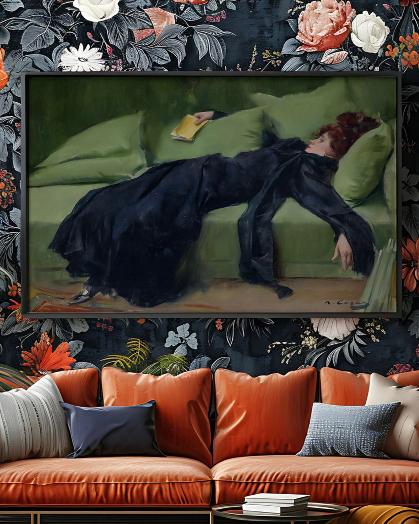 Jove Decadent | Vintage Tired Lady |  By Ramon Casas