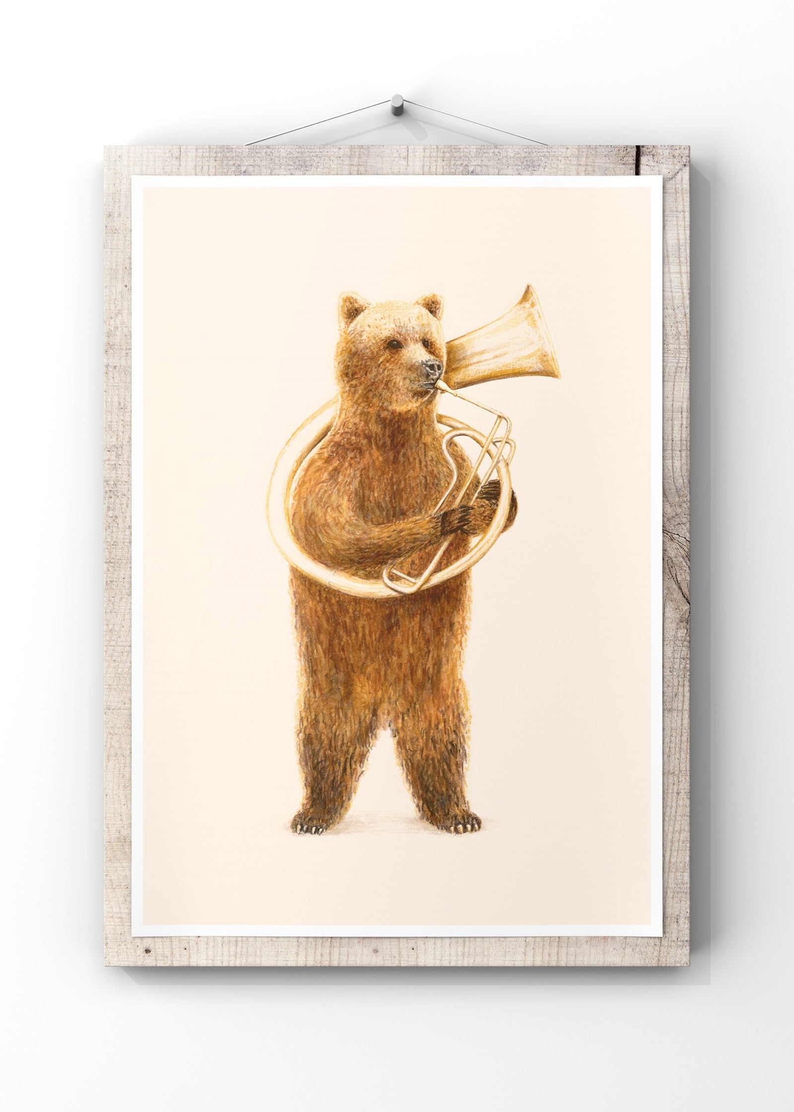 The Bear and His Helicon By Florent Bodart