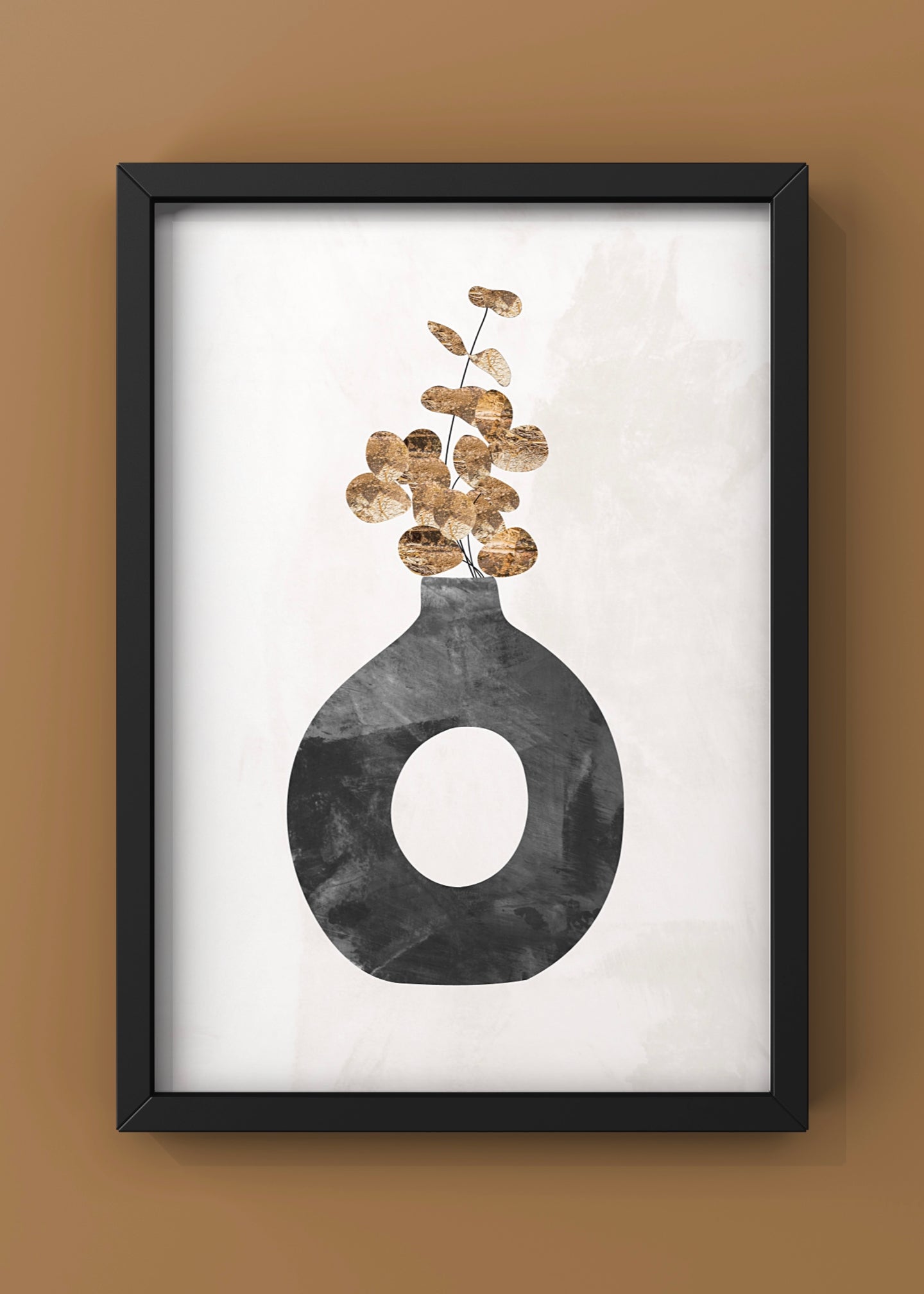Black and gold house plant 3 By Sarah Manovski