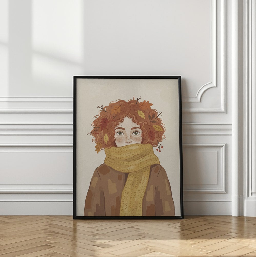 Cozy Autumn Girl