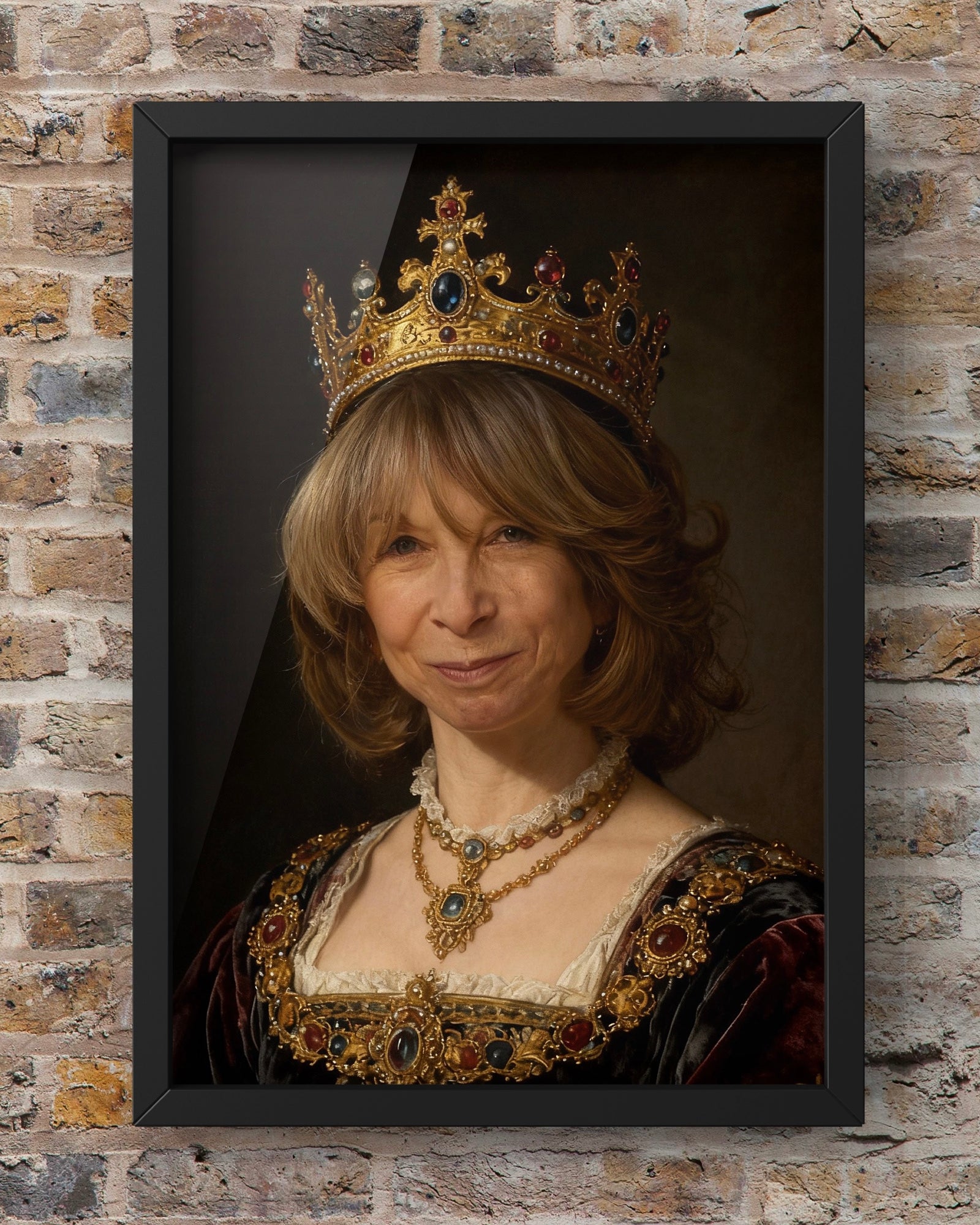 Renaissance Gail Platt from coronation Street Print | Funny alternative Wall Art