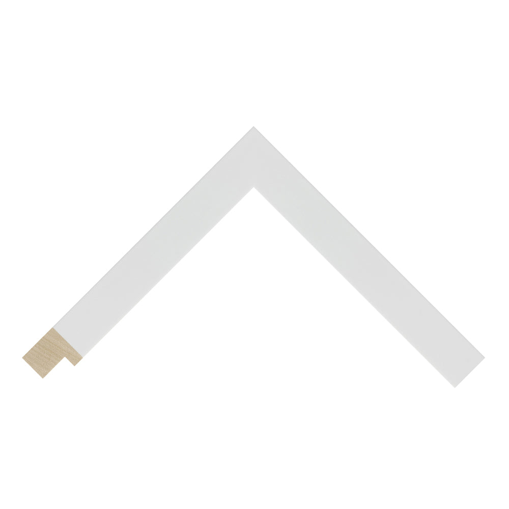 Solid Wood White Frame