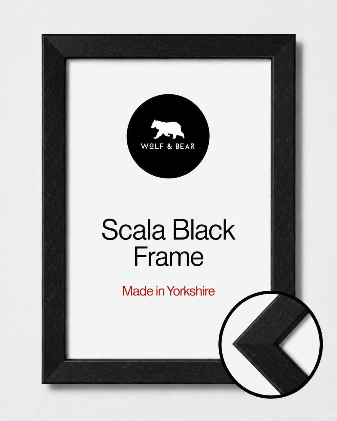The Distorted Black Scala Frame
