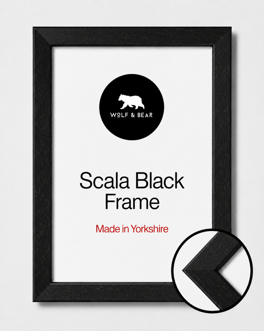 The Distorted Black Scala Frame