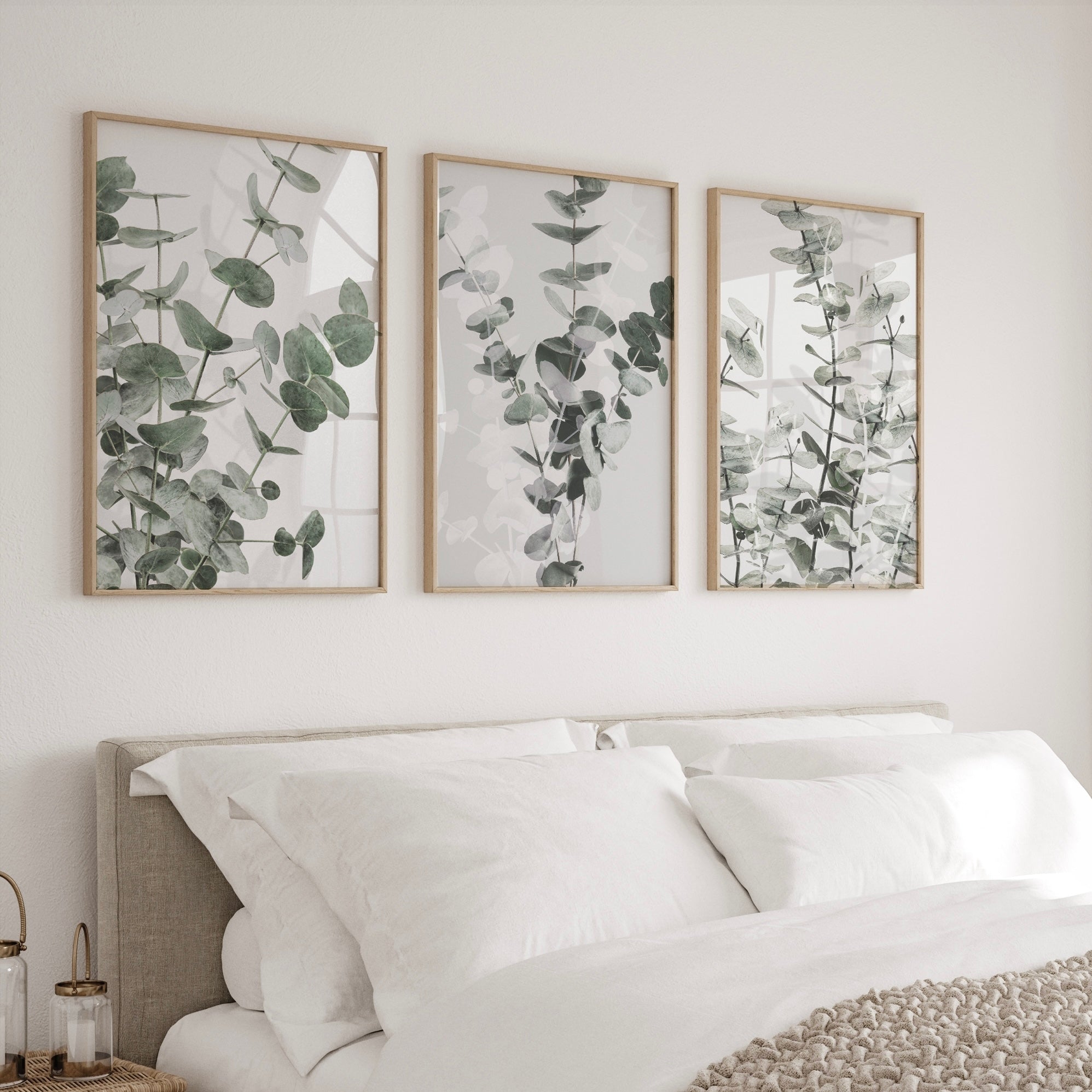 Botanical Eucalyptus By Studio 3 | Gallery Wall Set of 3 Prints
