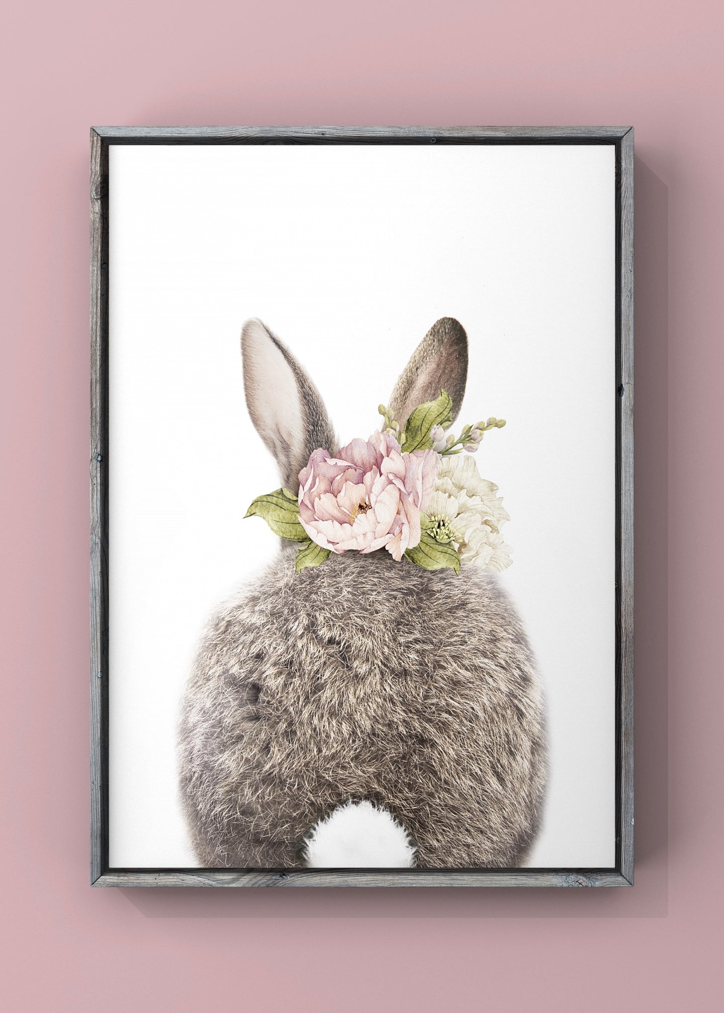 Floral Bunny Back By Lola Peacock