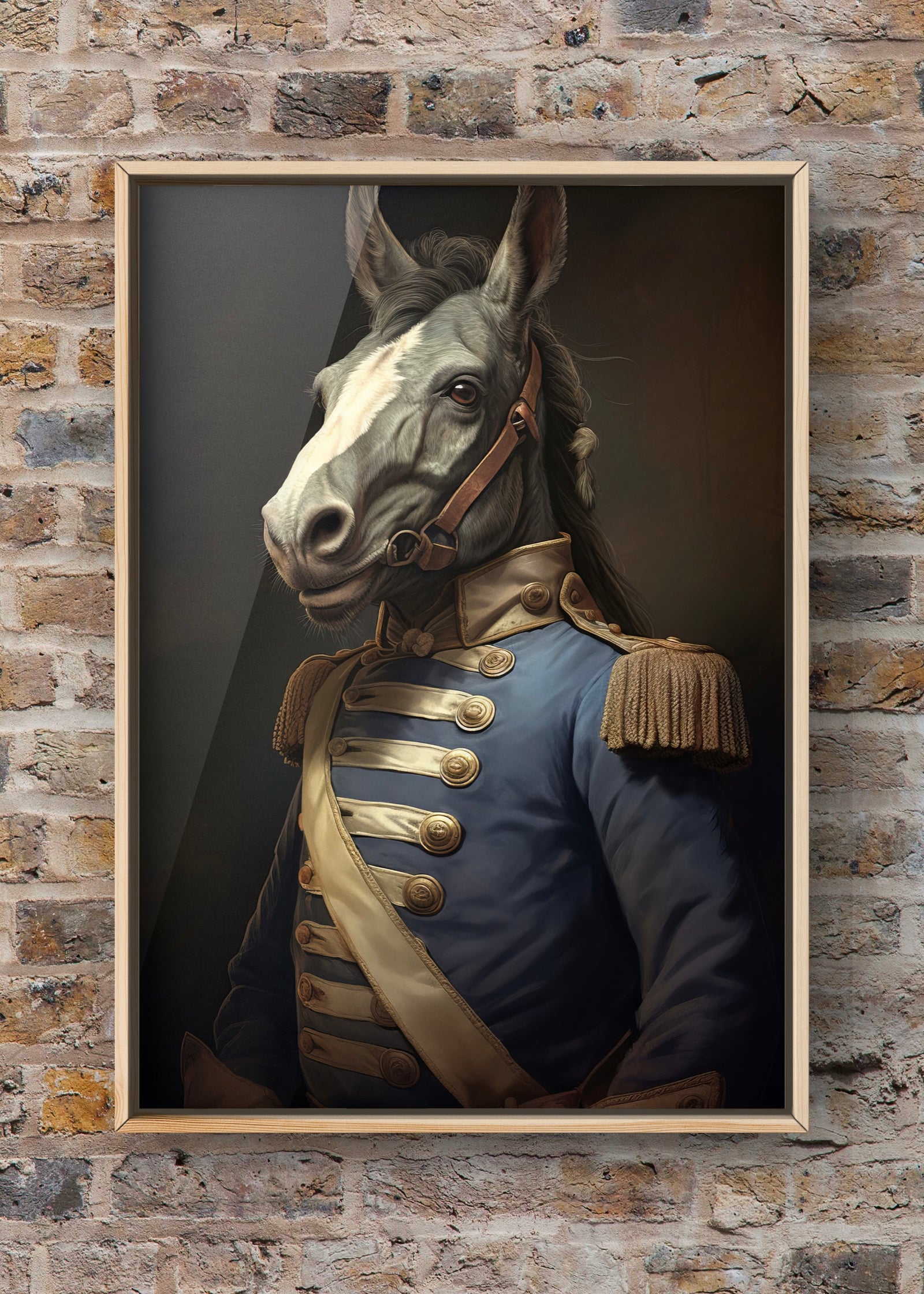 Donkey In Costume 1 By Bilge Paksoylu
