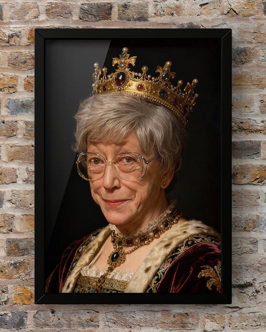 Renaissance Blanche Hunt coronation Street Print | Funny alternative Wall Art