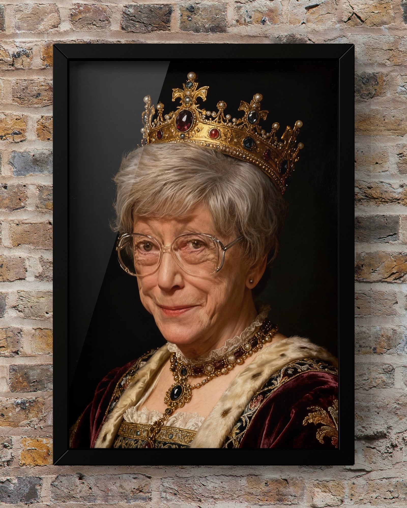 Renaissance Blanche Hunt coronation Street Print | Funny alternative Wall Art