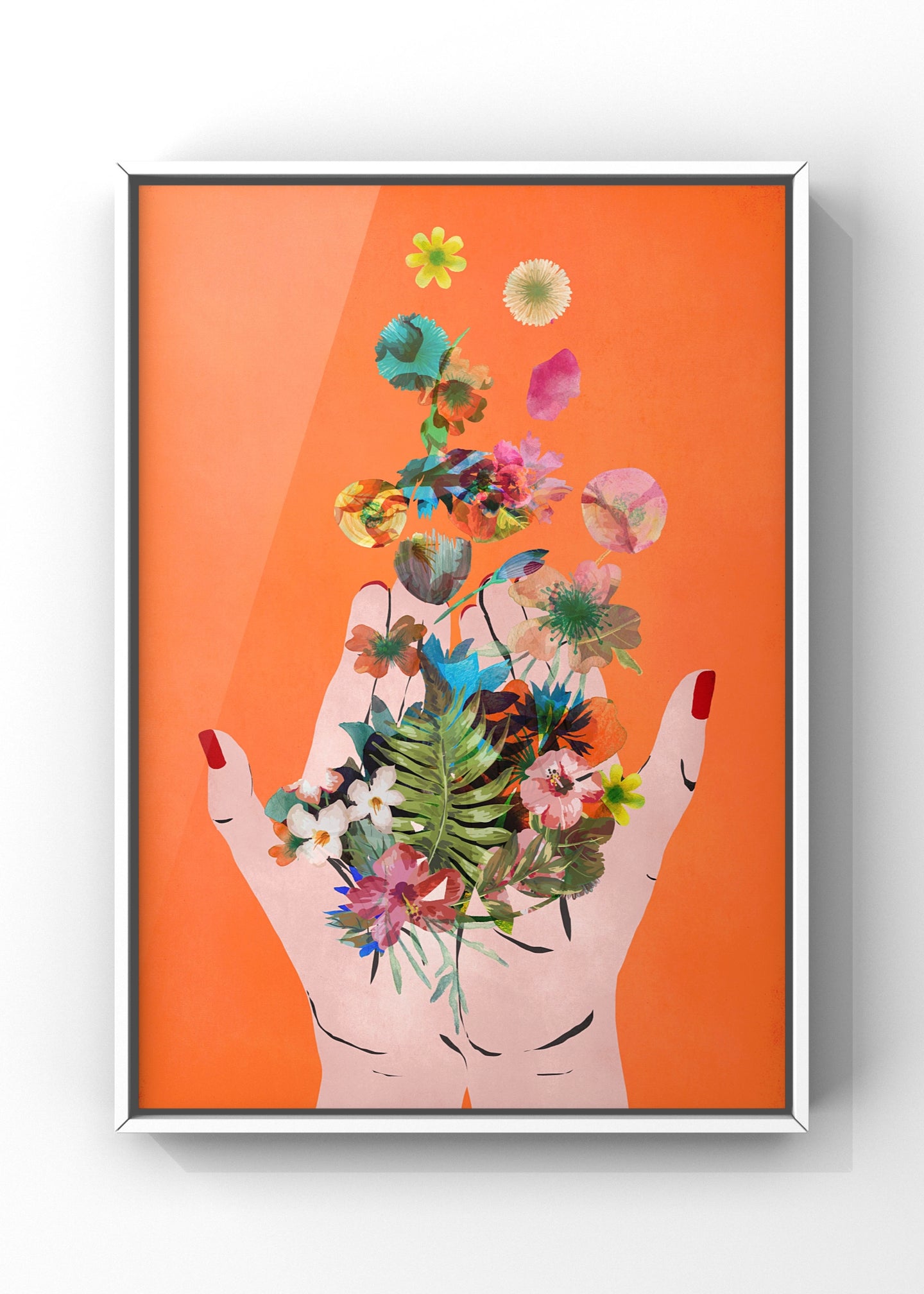 Frid's Hand's Print By Treechild