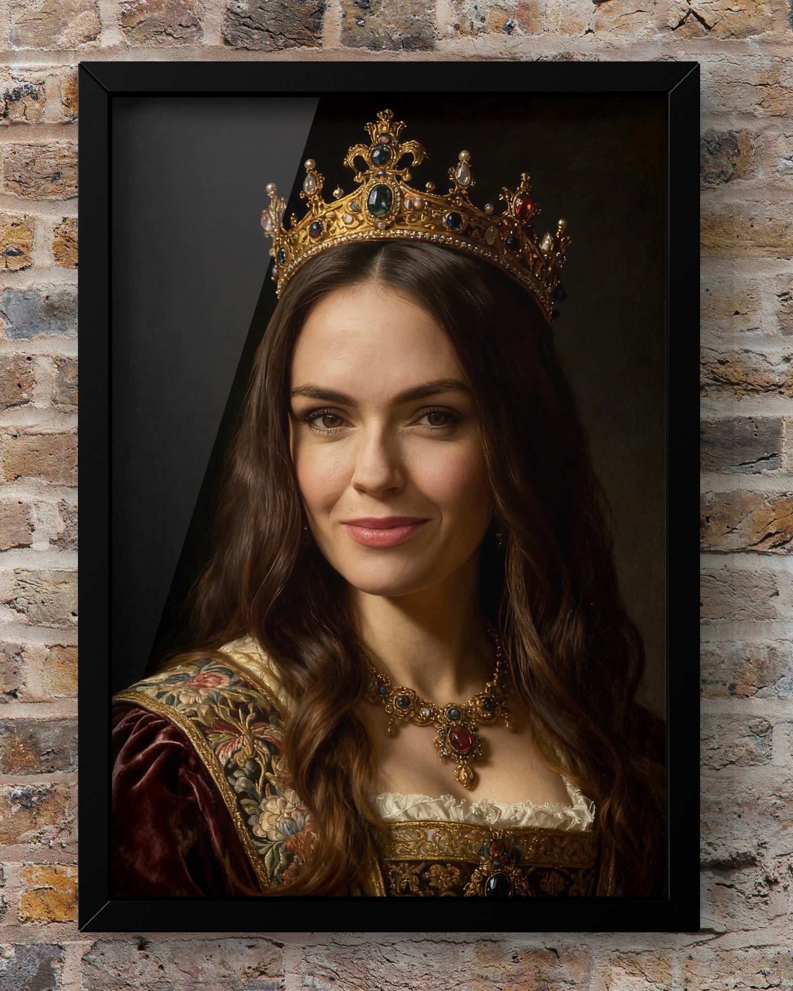 Renaissance Mercedes McQueen Print | Funny alternative Wall Art