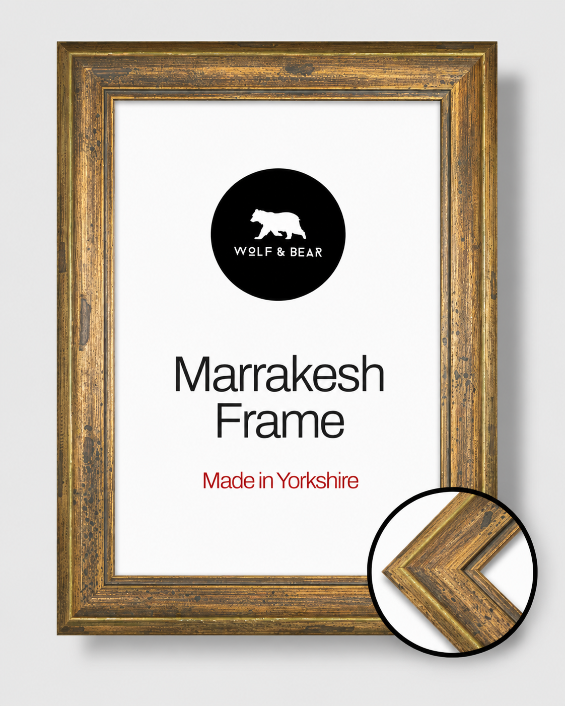 The Marrakesh Frame ( 10 Day Turnaround)