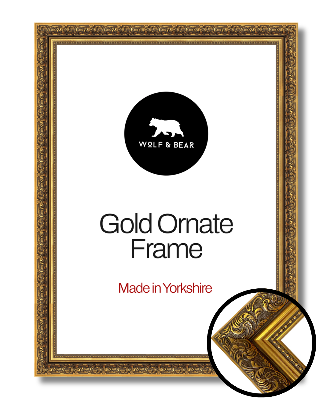 Gold Ornate Frame
