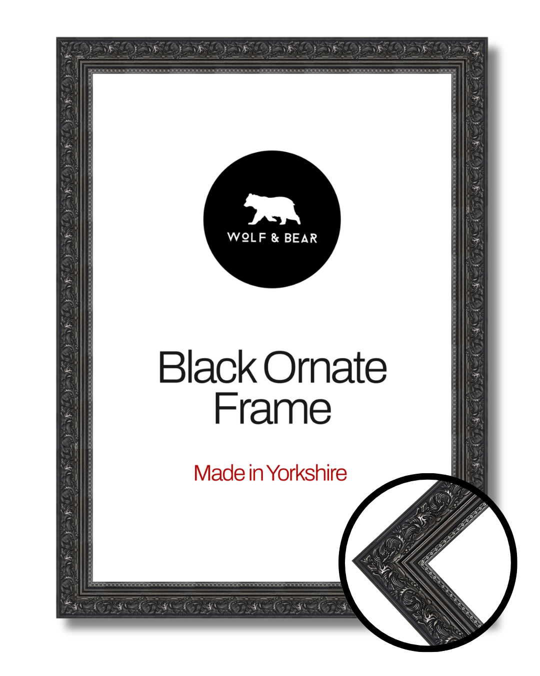 Ornate Black Frame