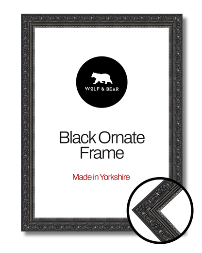 Ornate Black Frame