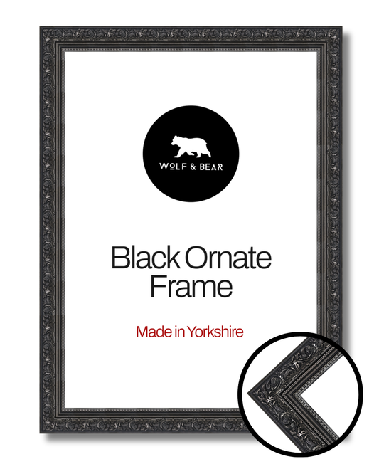 Ornate Black Frame